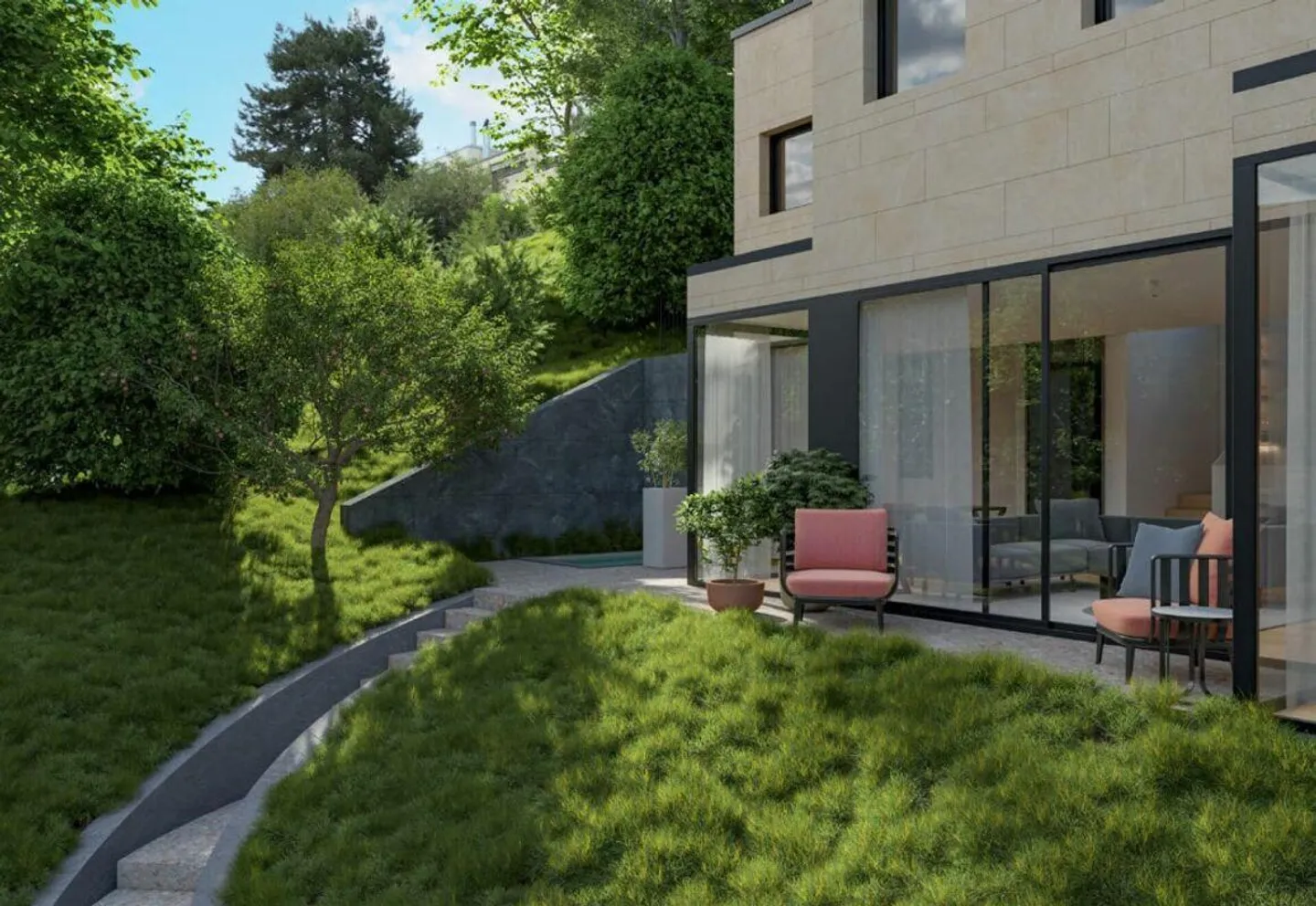 AGRA · MODERN VILLA - RESIDENCE LE TERRAZZE - Photo 8 of 13