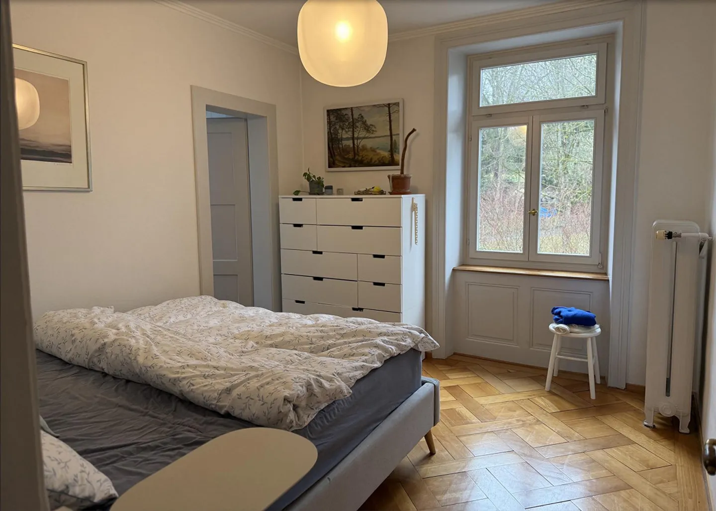 Appartamento di 4,5 stanze in un vecchio edificio con balcone e bella vista a Musegg - Foto 8 di 11