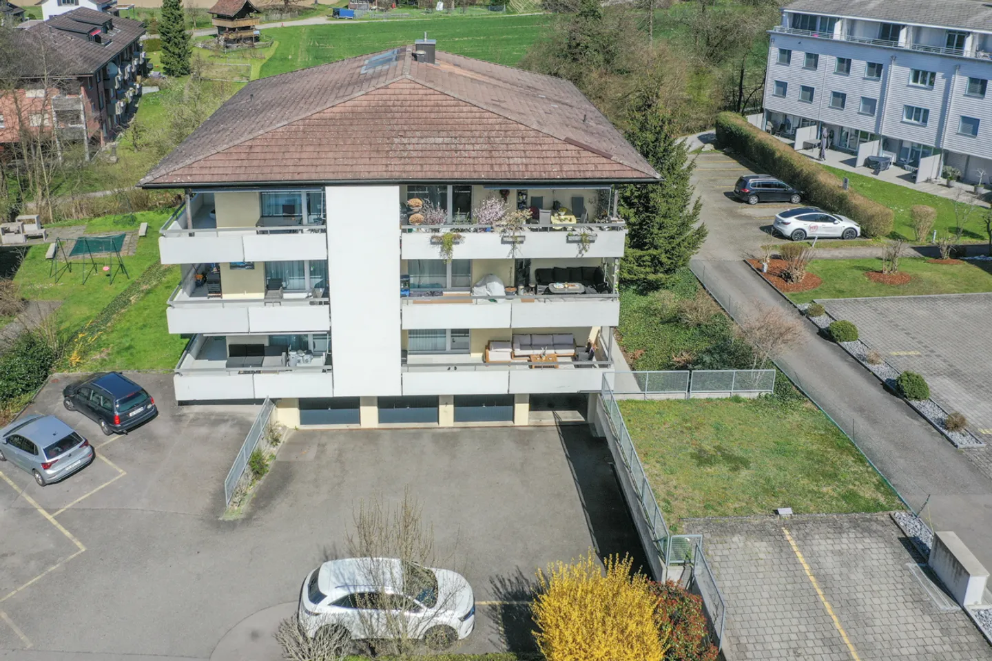 Appartamento di 3,5 locali in posizione tranquilla e soleggiata, vicino al centro - Foto 12 di 14