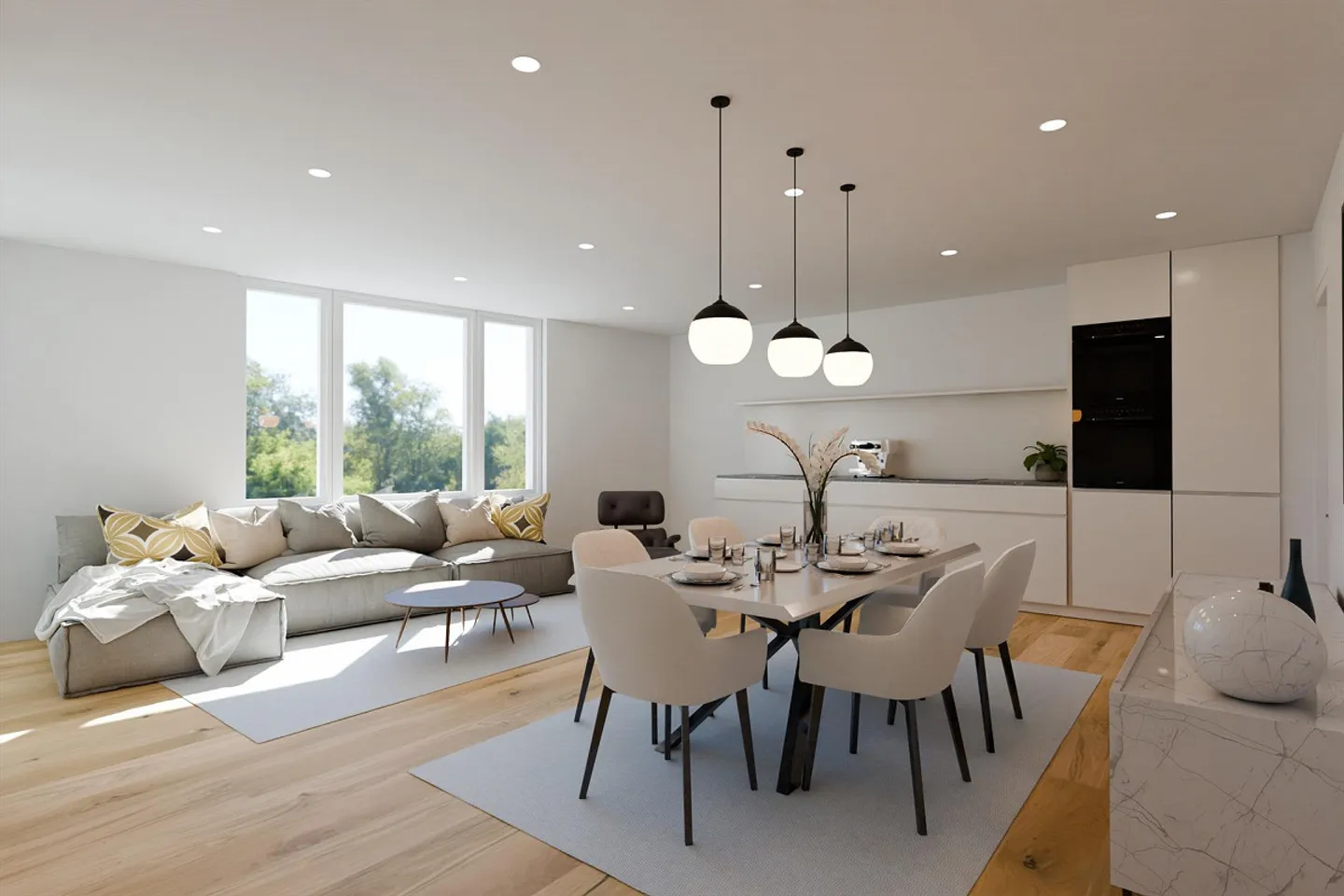 NUOVA COSTRUZIONE - Minergie P - Moderno appartamento 2.5 locali - POSIZIONE TOP! - Foto 2 di 8