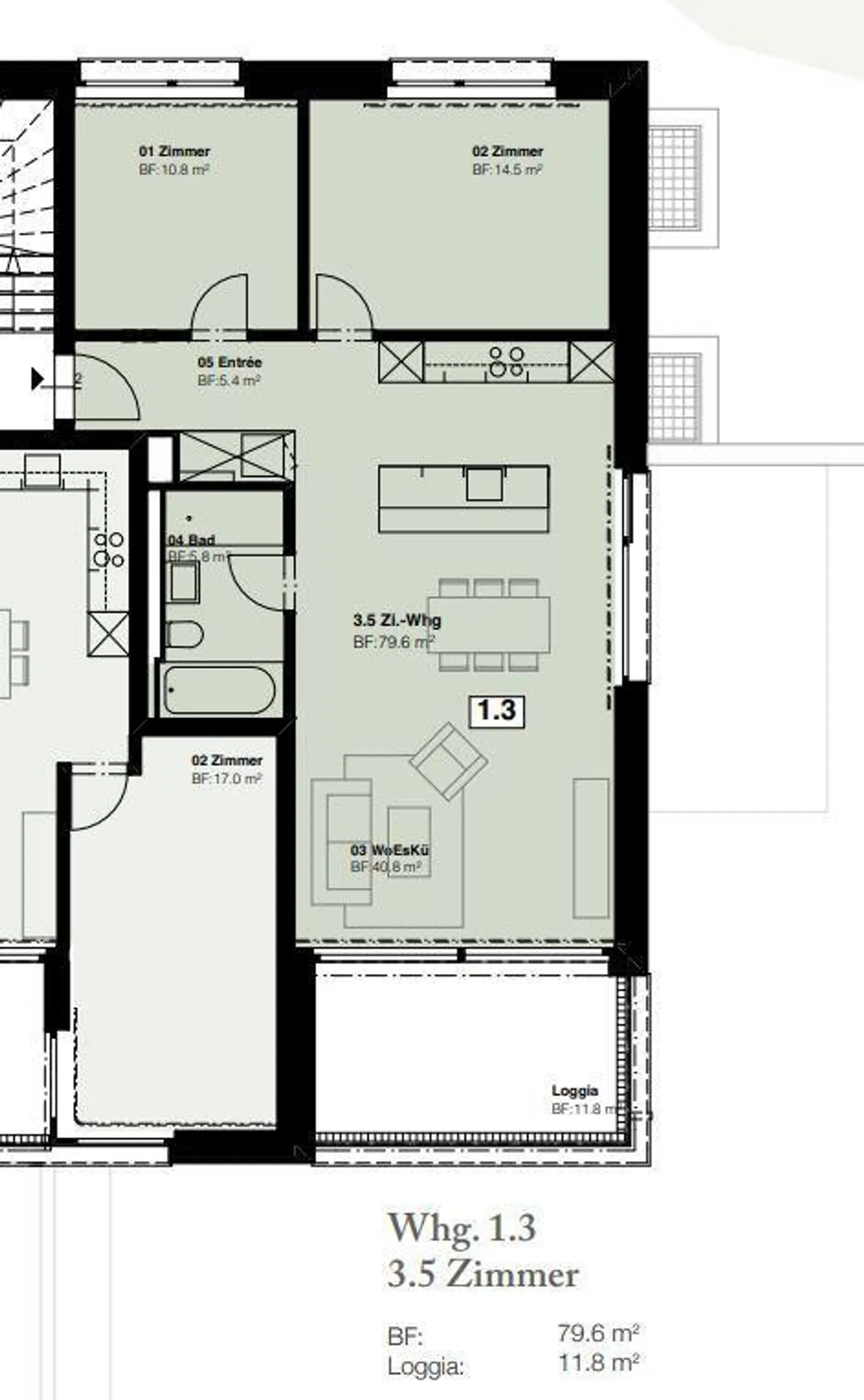Appartement 3.5 pièces avec vue sur Winterthur - Photo 8 sur 8