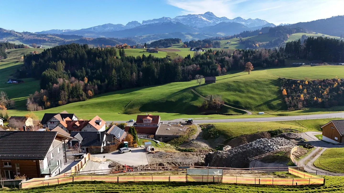 Votre maison de rêve avec une vue imprenable sur le Säntis - Photo 1 sur 7