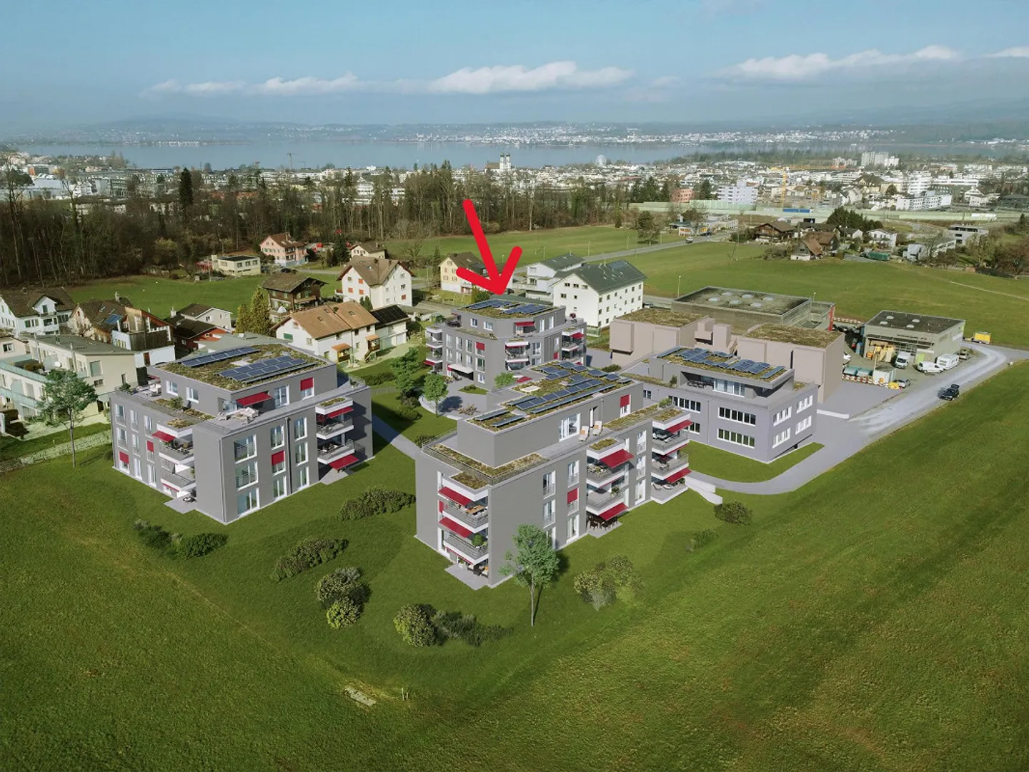 Appartamento 4.5 locali in nuovo sviluppo residenziale in posizione tranquilla - Foto 1 di 3