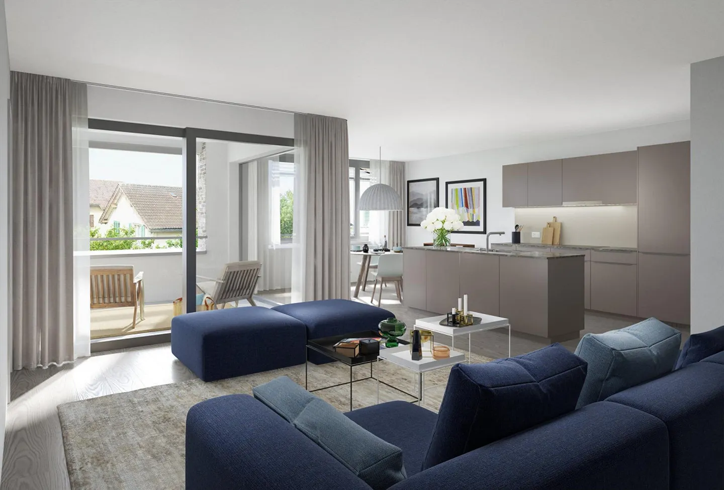 A Home with Style and a View - Attractive 4.5-Room Apartment ... - Photo 4 of 6