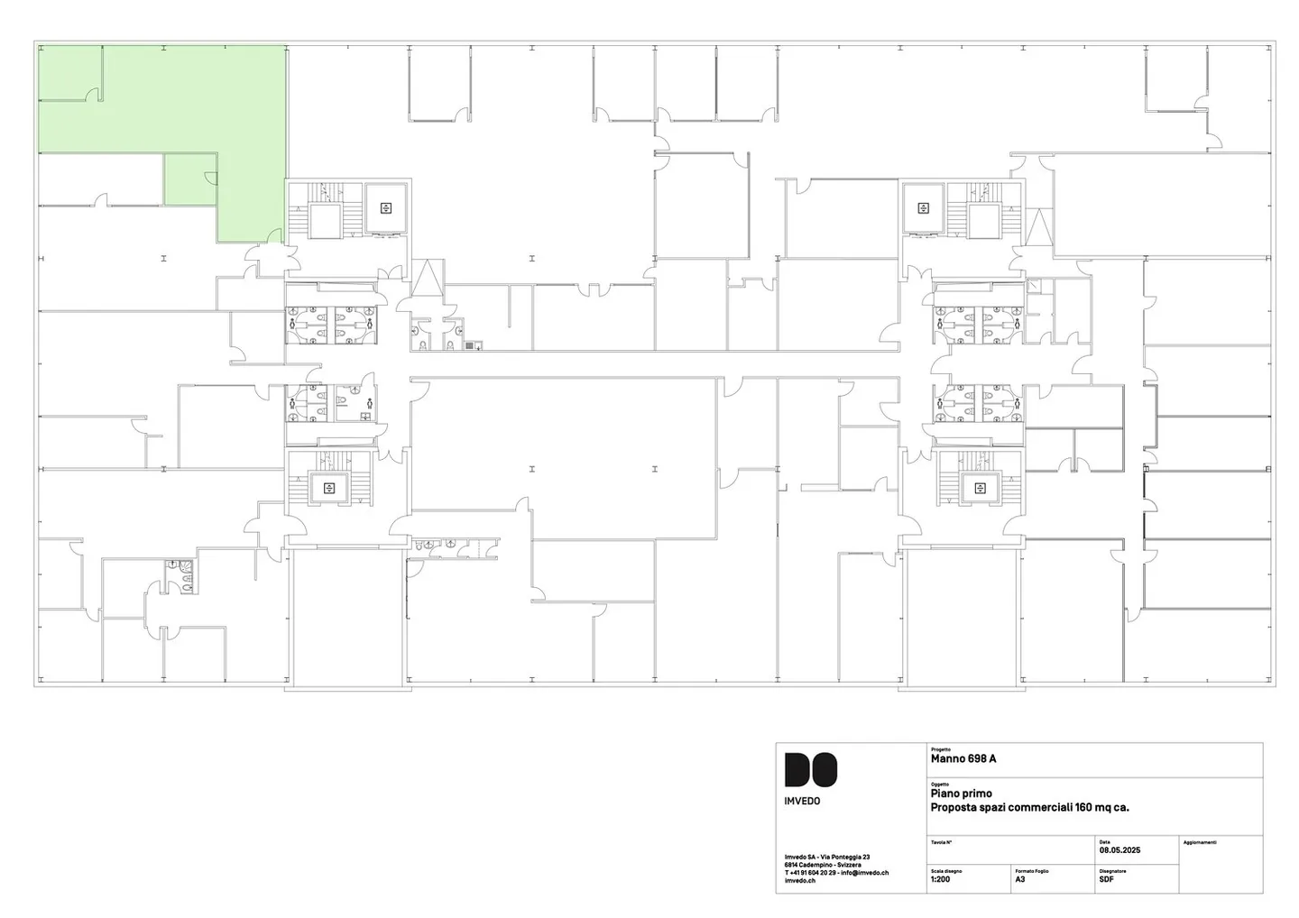 Büros in Manno - 122, 125 oder 160 m² - Foto 4 von 4