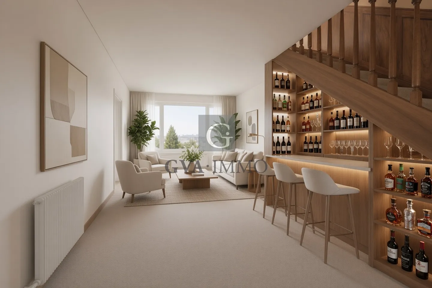 Penthouse with terraces in a luxury residence in Champel - Photo 3 of 10