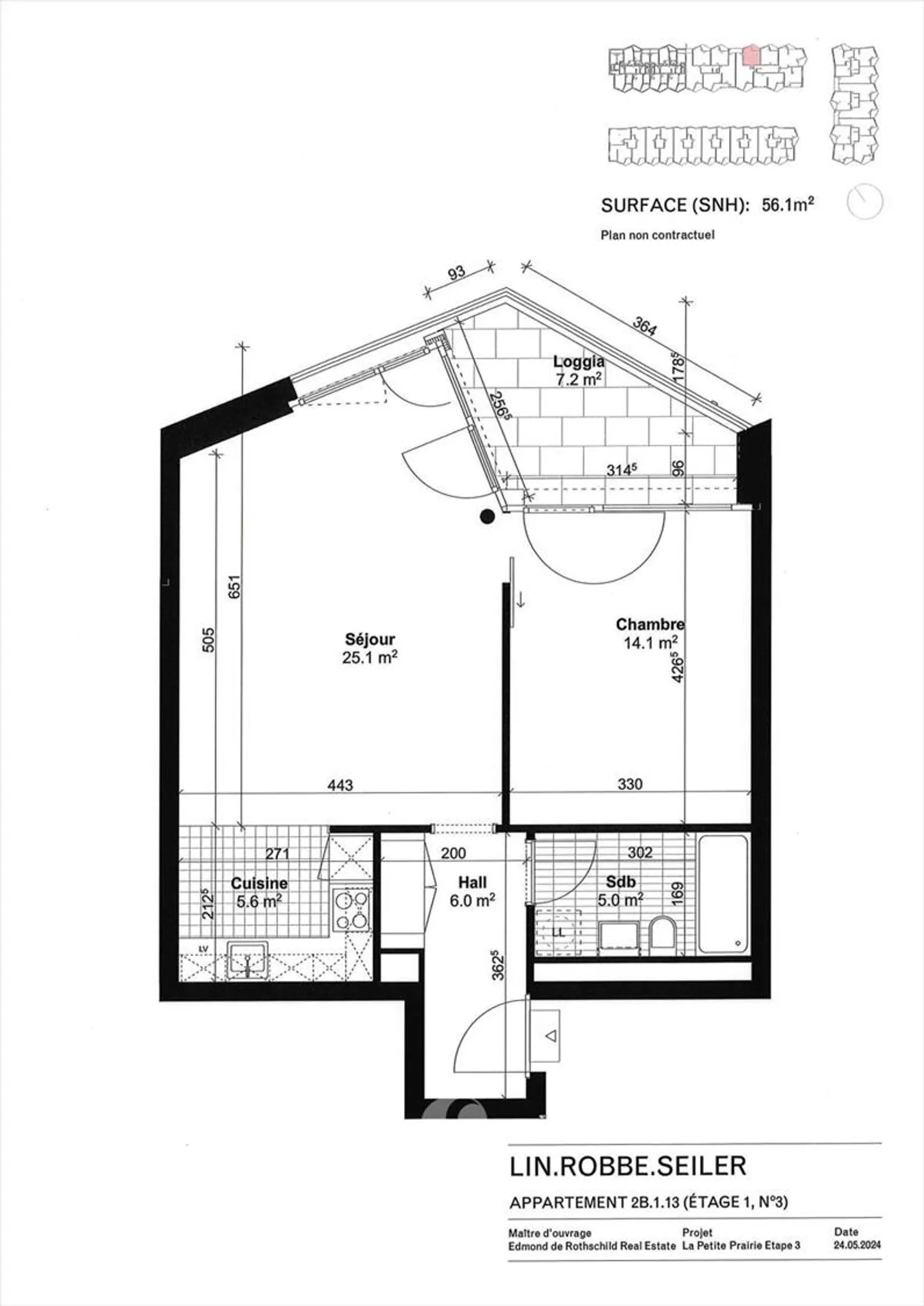 Appartement deux pièces au 1er étage avec balcon - Photo 7 sur 7