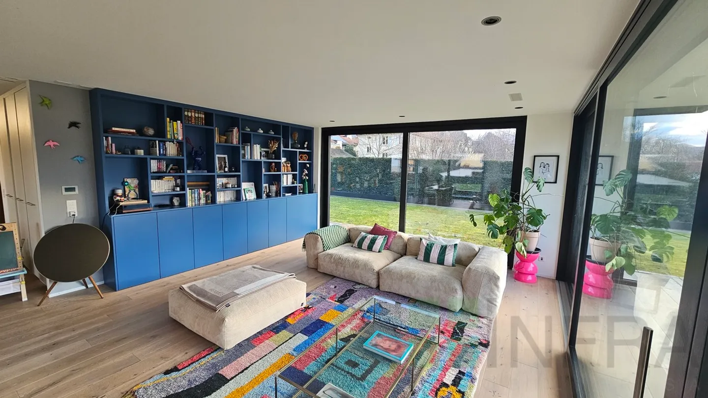 Außergewöhnliche Gartenwohnung von 170 m² in einer zeitgenössischen Residenz - Foto 4 von 19