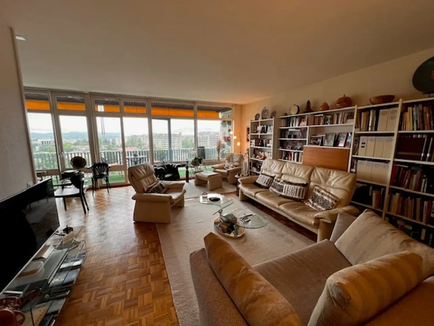 Viager – Magnifico, luminoso appartamento, vista panoramica e piscina sul tetto - Petit-Saconnex - Foto 3 di 12