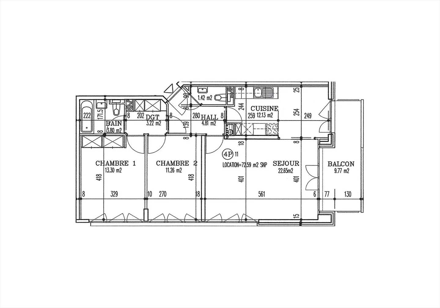 4-Zimmer-Wohnung - Foto 1 von 11