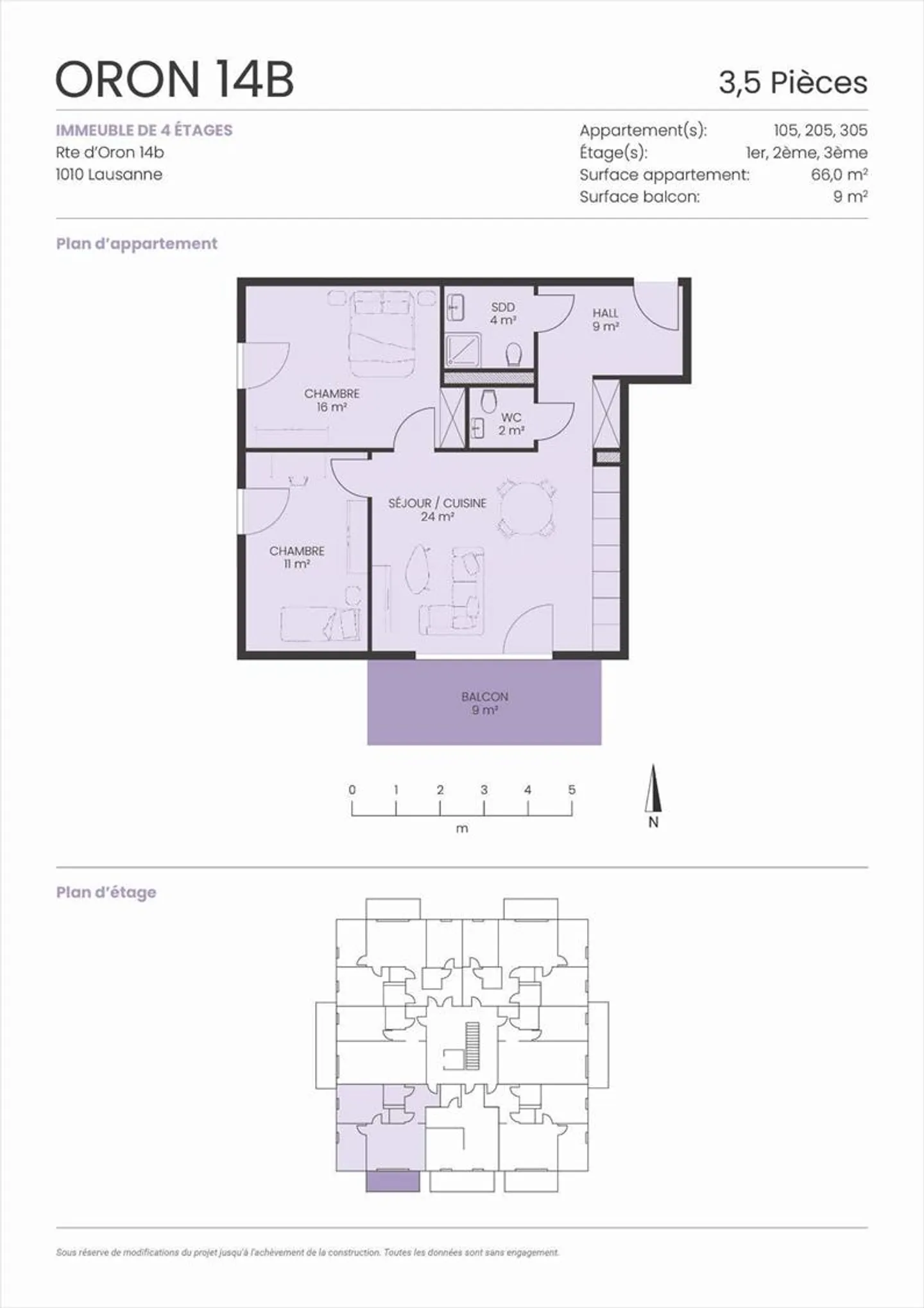 3,5-Zimmer-Wohnung - Foto 2 von 7