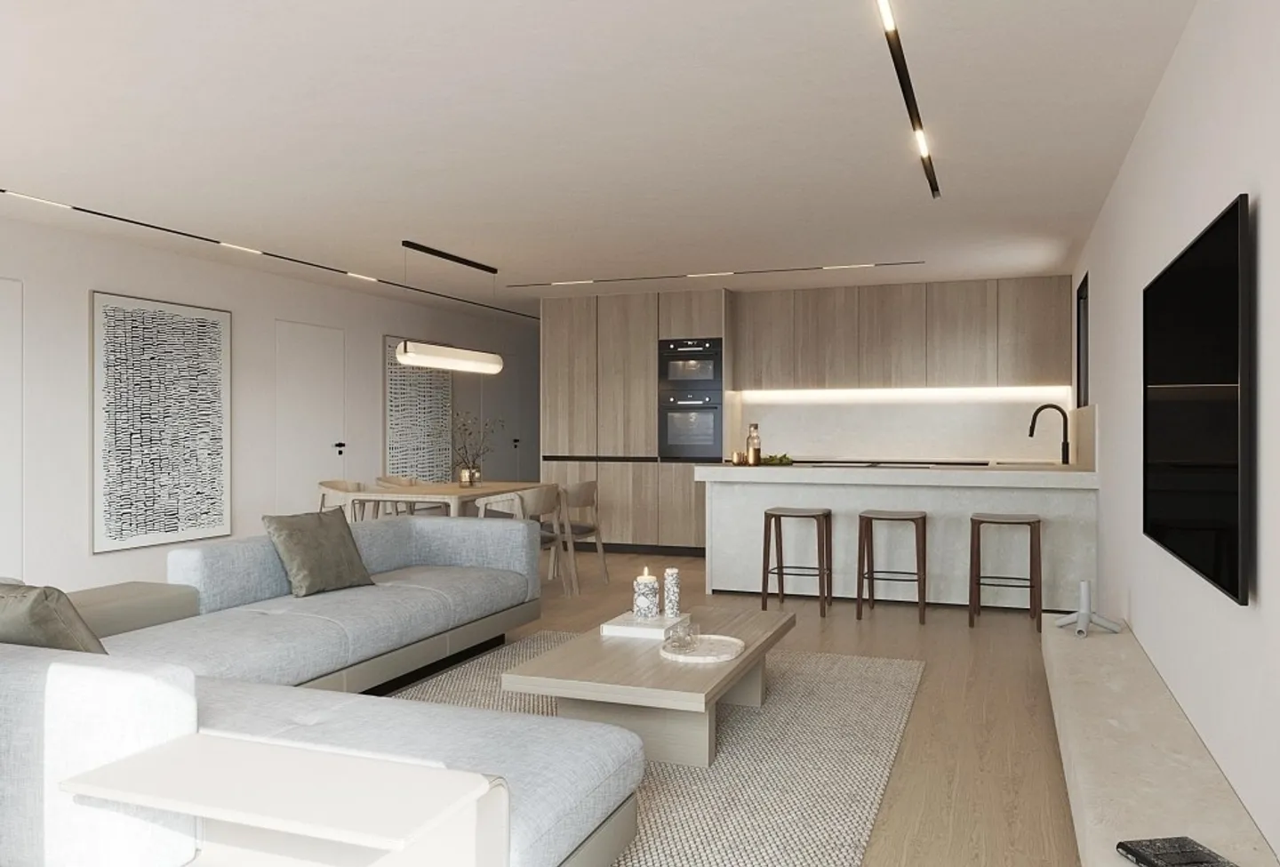 Sublimes Penthouse-Apartment mit 3,5 Zimmern - Foto 2 von 9