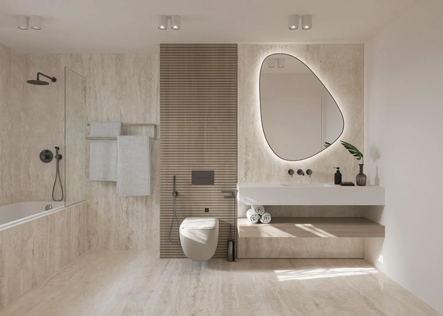Sublimes Penthouse-Apartment mit 3,5 Zimmern - Foto 6 von 9