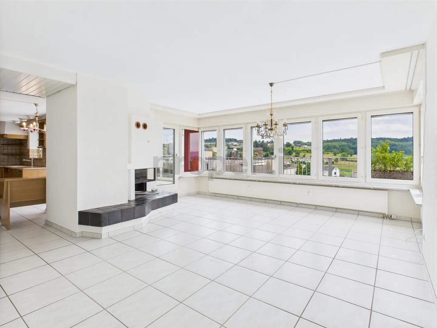 Appartement penthouse de 4,5 pièces avec vue imprenable à Hägglingen - Coûts annexes forfaitaires et inclus - Photo 5 sur 13