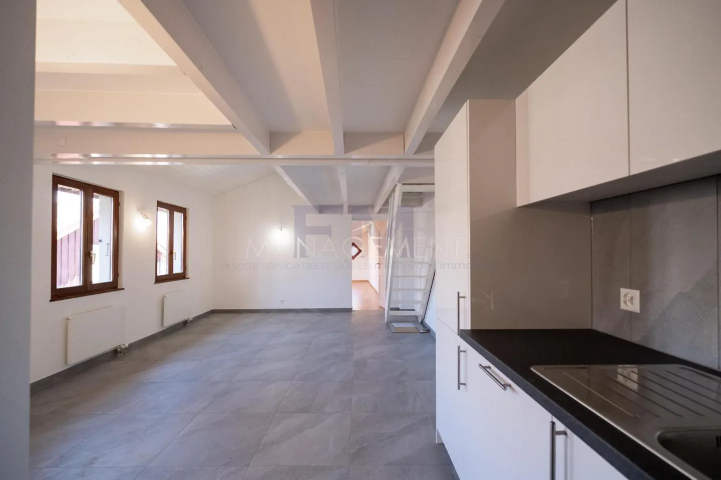 Straße du Gothard ? 3 Zimmer von etwa 47 m² im 2. Stock - Foto 3 von 13