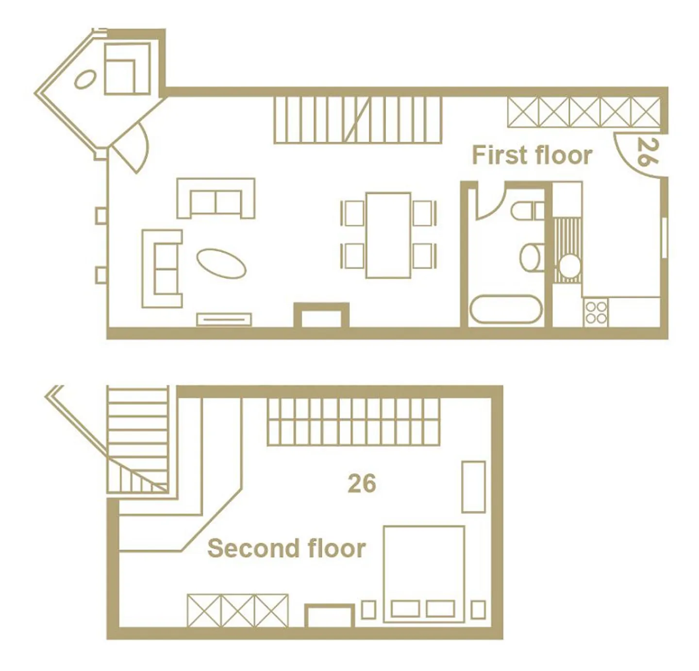 Appartement meublé 2,5 pièces avec service - Wabern près de Berne - Photo 10 sur 10