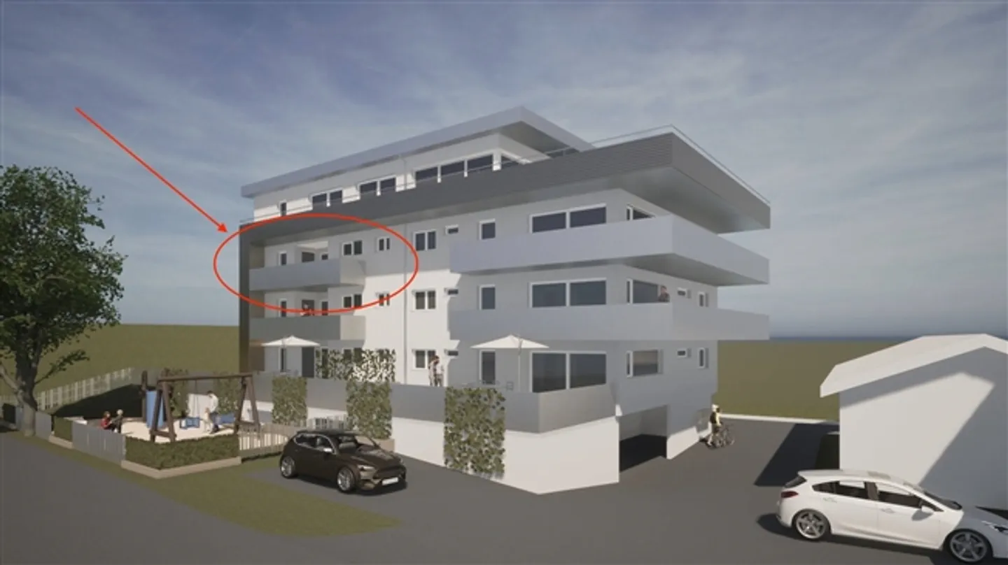 Appartement 4,5 pièces avec balcon - Photo 1 sur 2