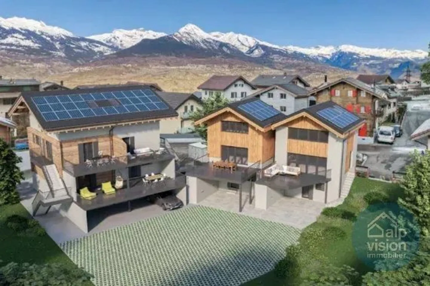 PROGRAMME NEUF A BAAR DANS LES ALPES SUISSES - Photo 8 sur 13