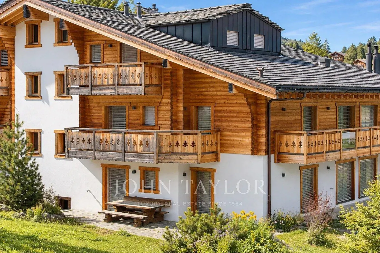 4,5 Zimmer möbliertes Apartment mit Garten - Haute-Nendaz - Foto 1 von 10