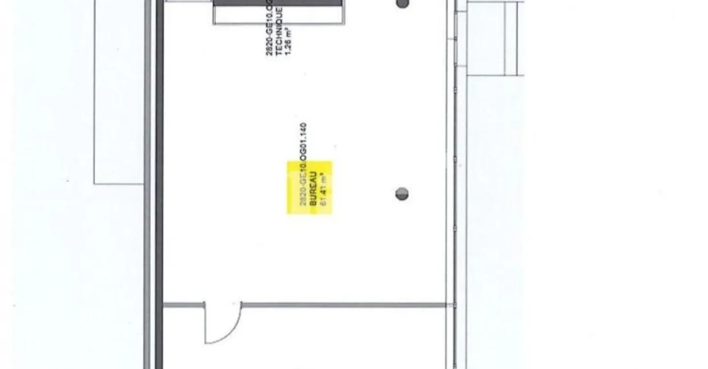 Helle und funktionale Büros im Herzen von Delémont in der Nähe des Bahnhofs - Foto 6 von 10