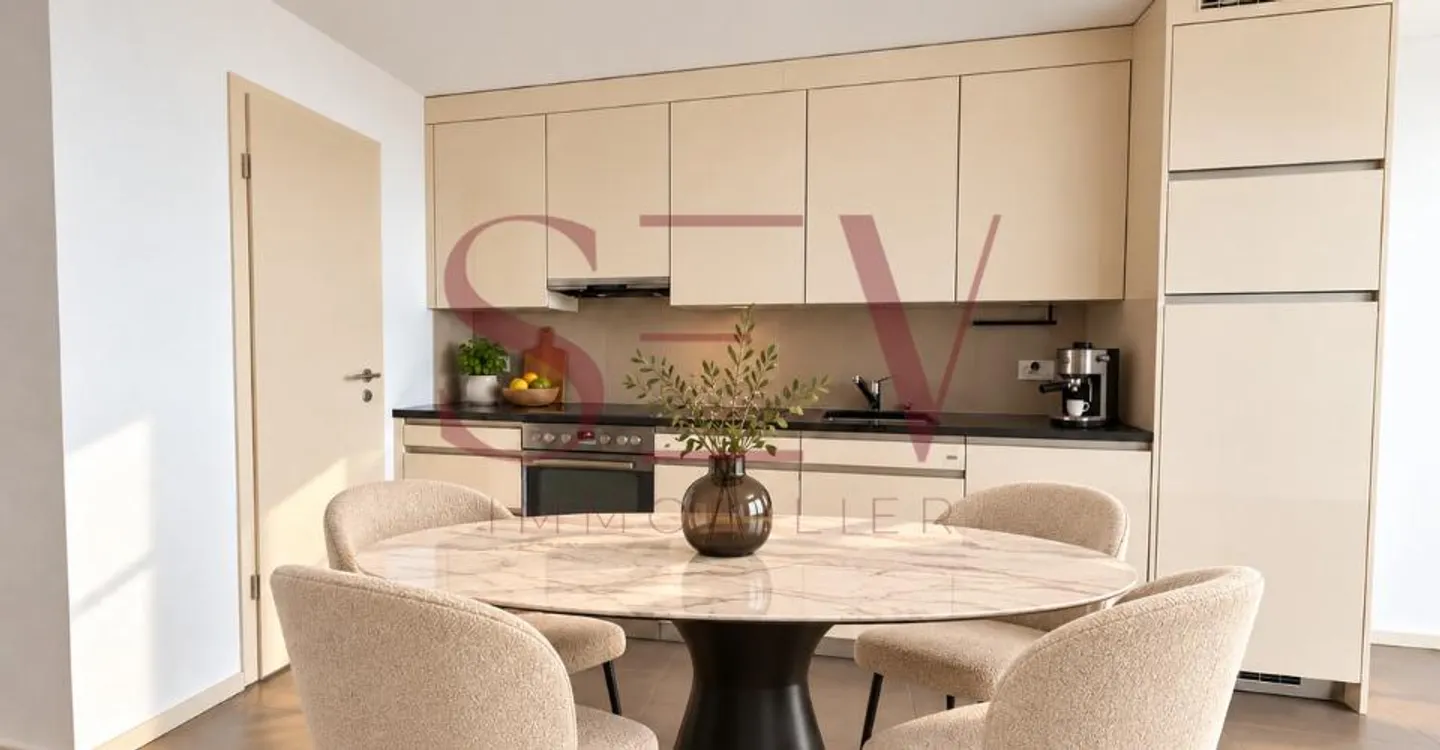 Duplex contemporaneo a Gollion - Foto 2 di 5
