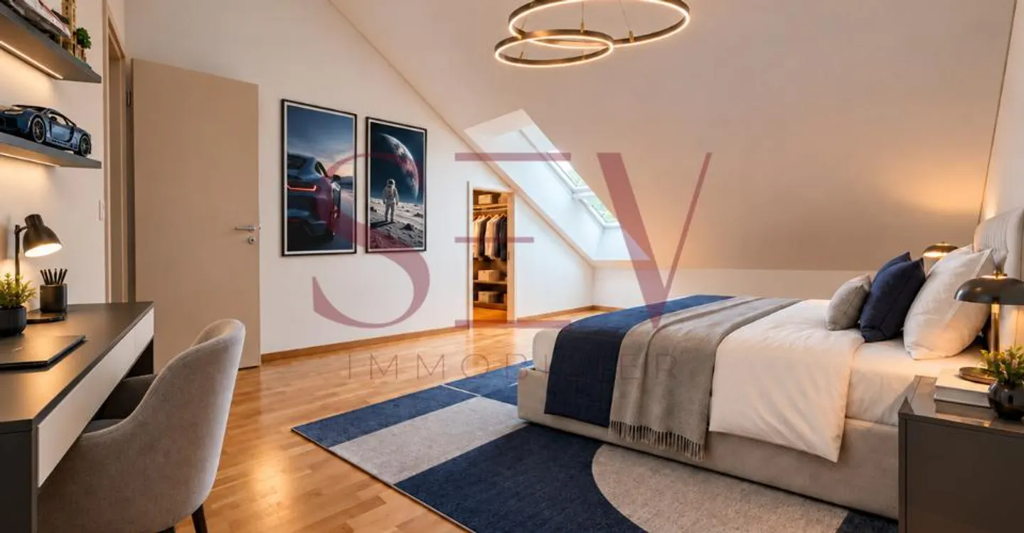 Duplex contemporaneo a Gollion - Foto 4 di 5