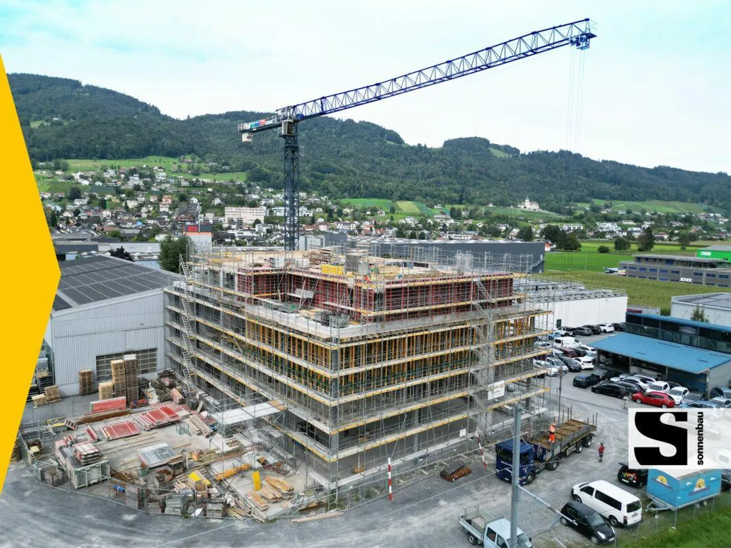 Spazio di produzione/magazzino in nuovo edificio a Rebstein - Foto 1 di 6