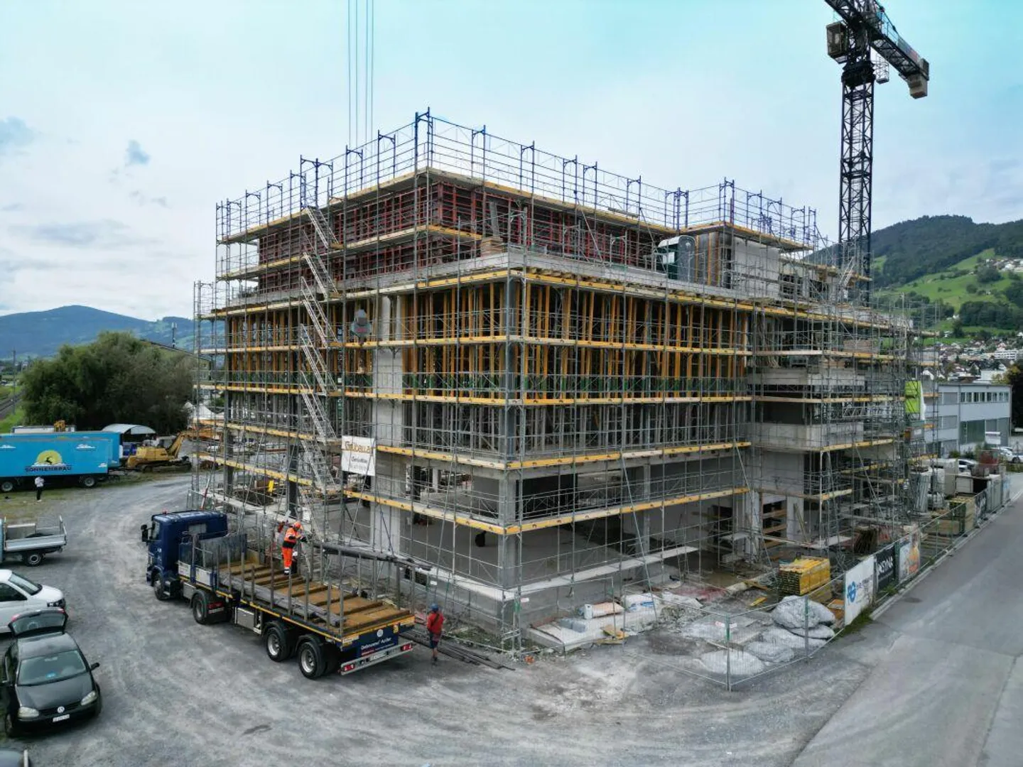 Spazio di produzione/magazzino in nuovo edificio a Rebstein - Foto 3 di 6