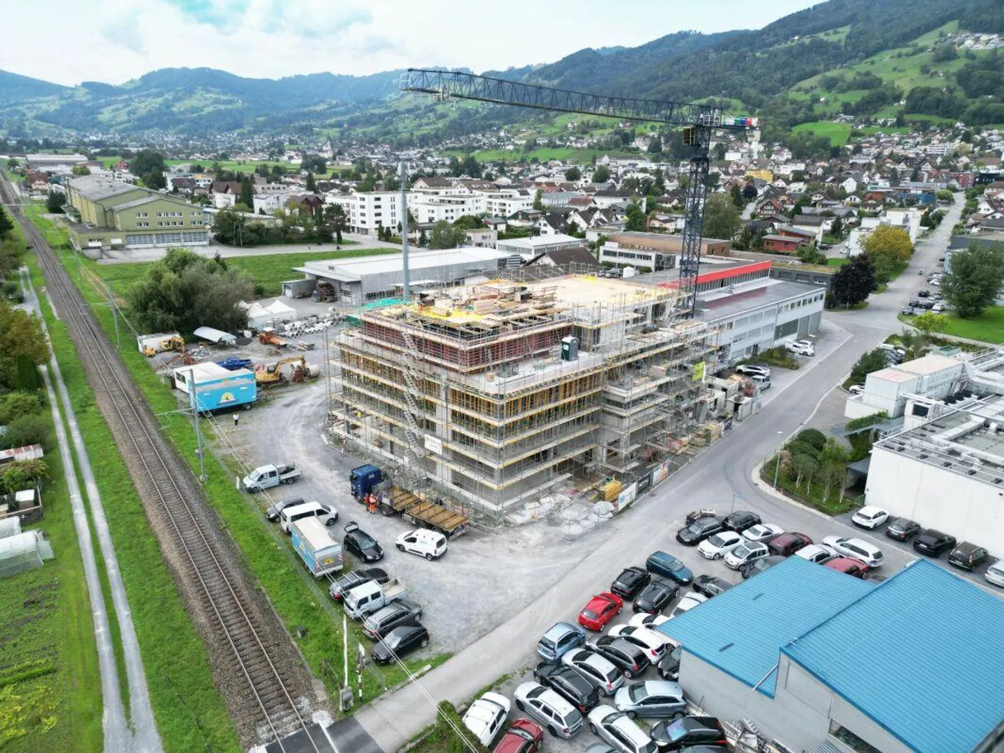 Spazio di produzione/magazzino in nuovo edificio a Rebstein - Foto 5 di 6