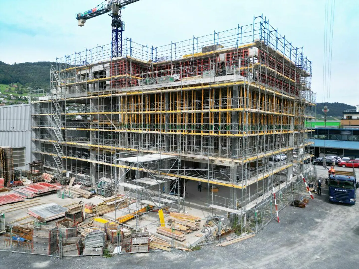 Spazio di produzione/magazzino in nuovo edificio a Rebstein - Foto 2 di 6