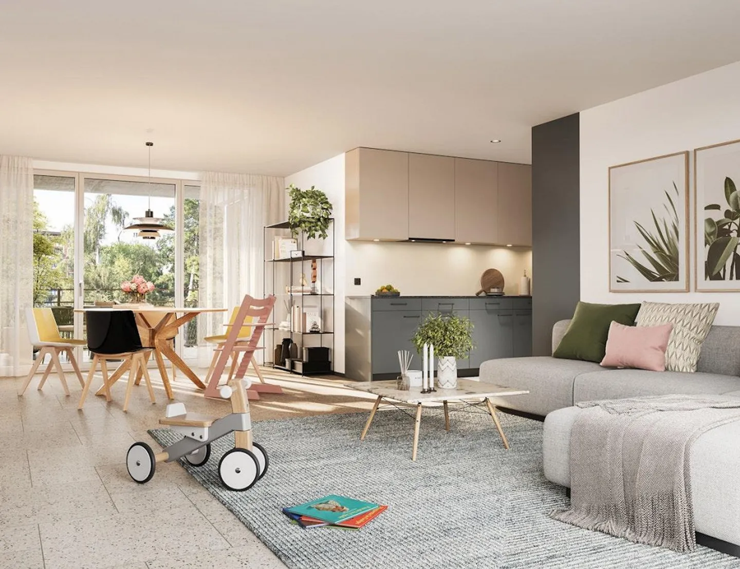 Modernes Apartment in Zürich - Foto 2 von 3