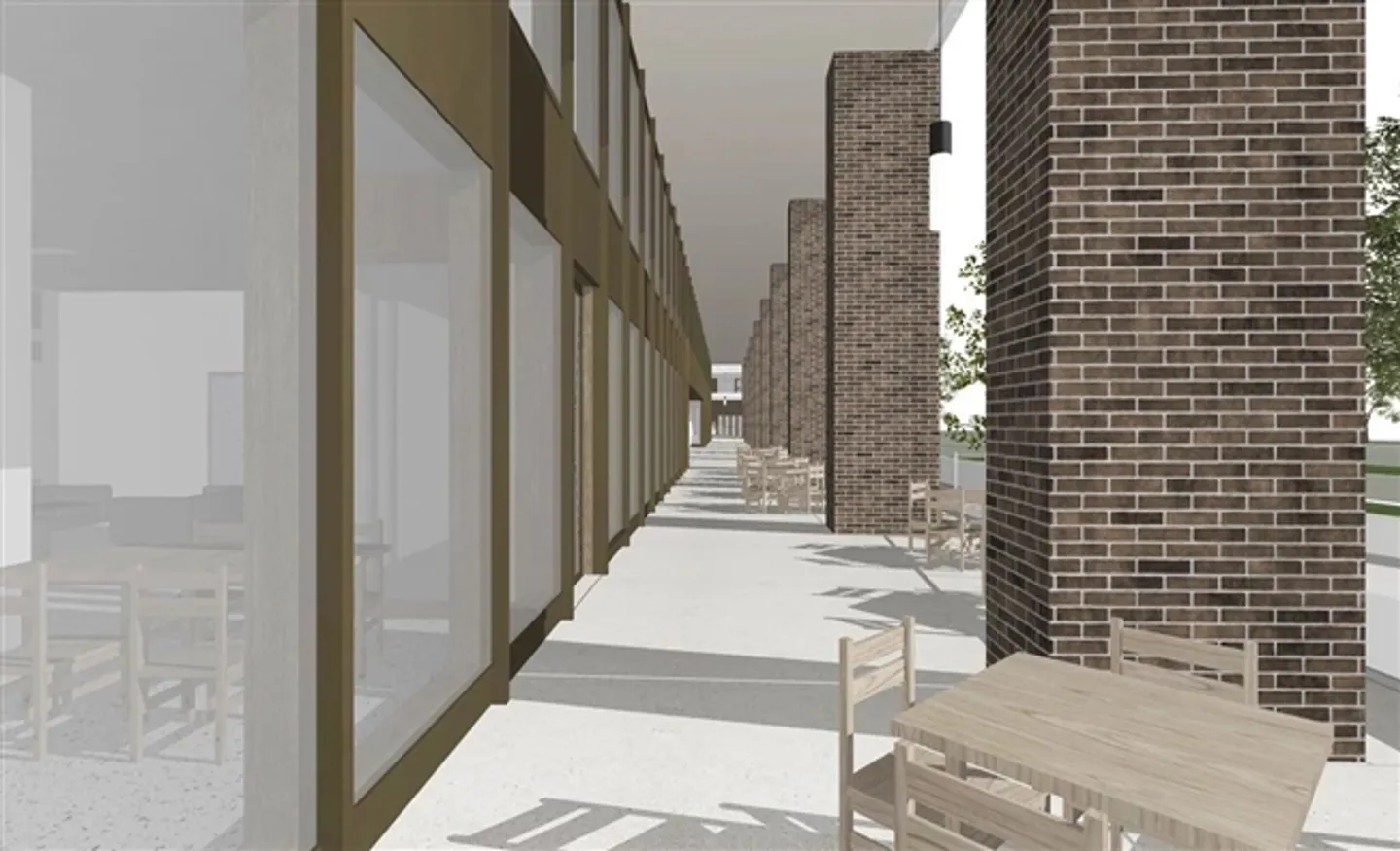 Arcade pour un Restaurant dans un Quartier Plus Grand - Photo 3 sur 4