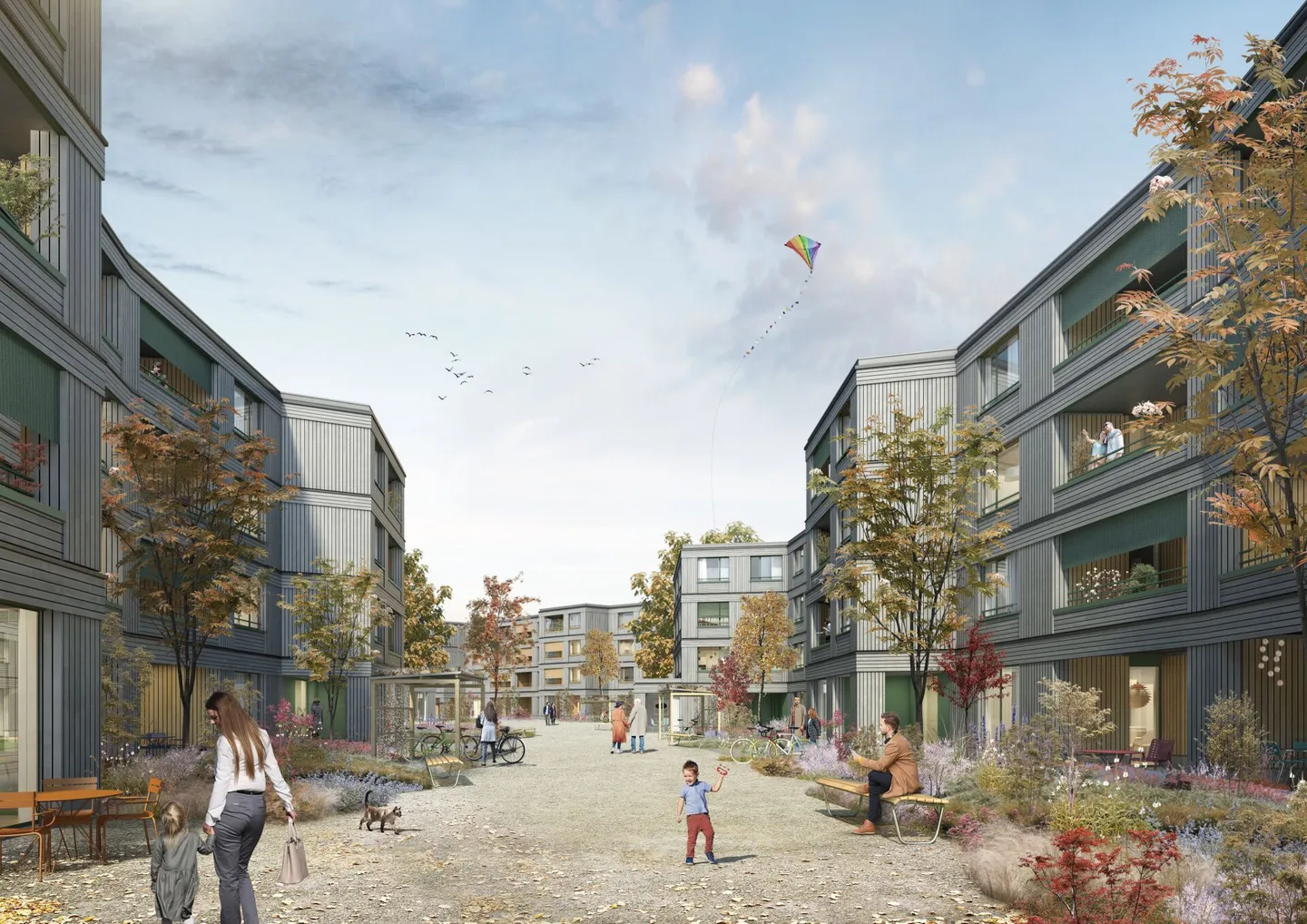 Fire Butterfly - Attractive New Apartment in Building Rights with Garden Seating Area - Photo 5 of 6