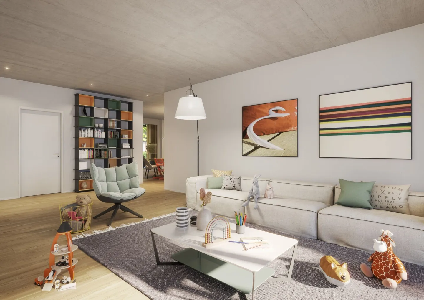 Fire Butterfly - Attractive New Apartment in Building Rights with Garden Seating Area - Photo 1 of 6