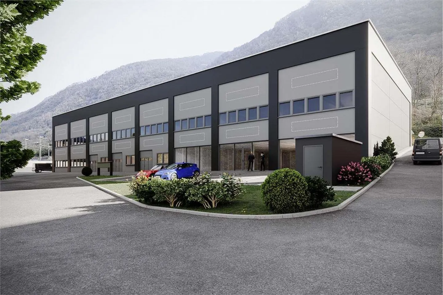 Sales area of 183 m², customizable - Photo 3 of 4