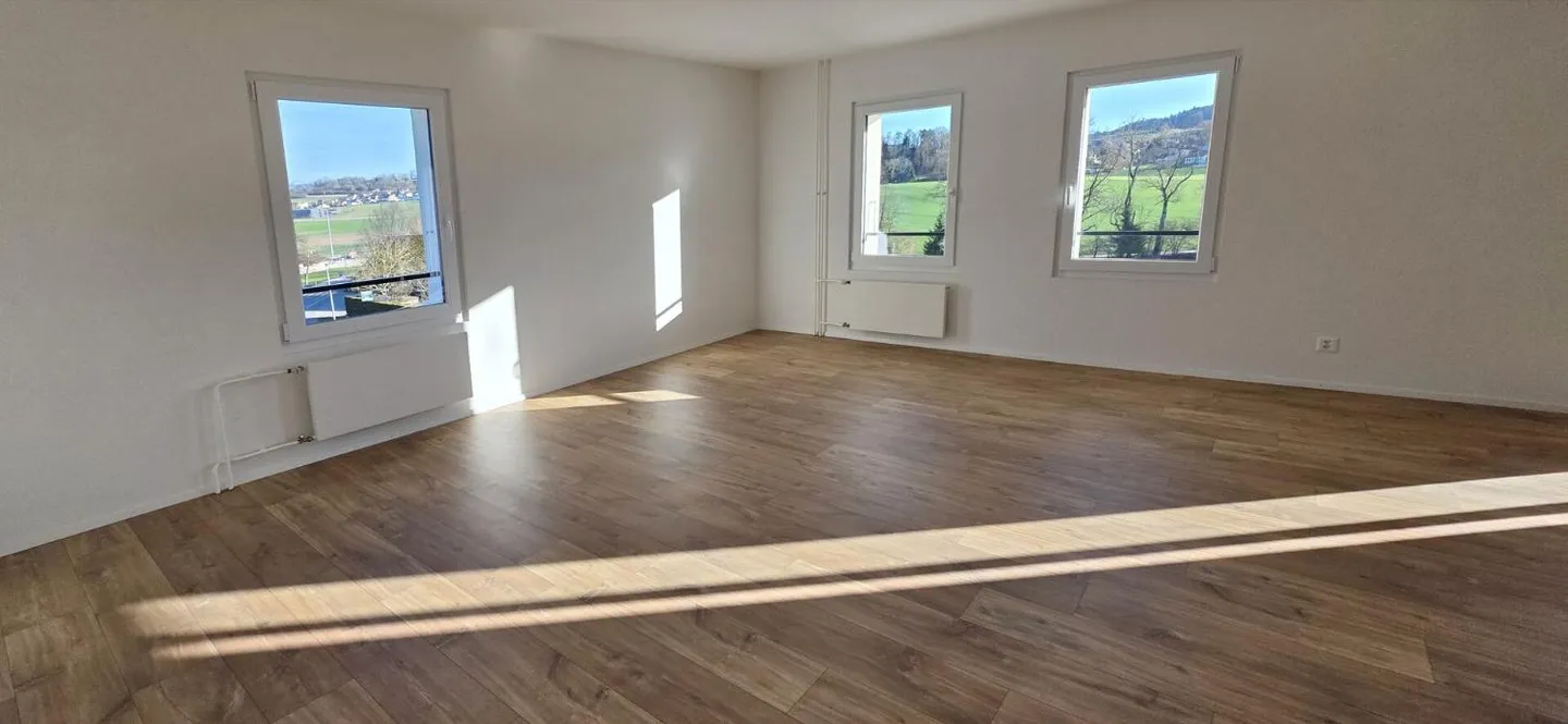 Appartement rénové de 4.5 pièces avec balcon - Photo 3 sur 11