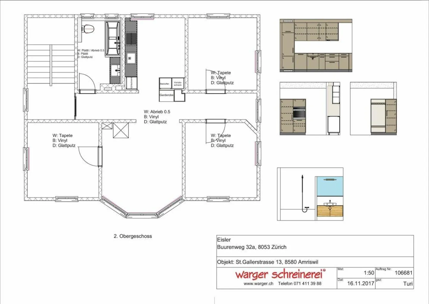 Well-kept 3-room attic apartment seeks new tenants - Photo 15 of 16