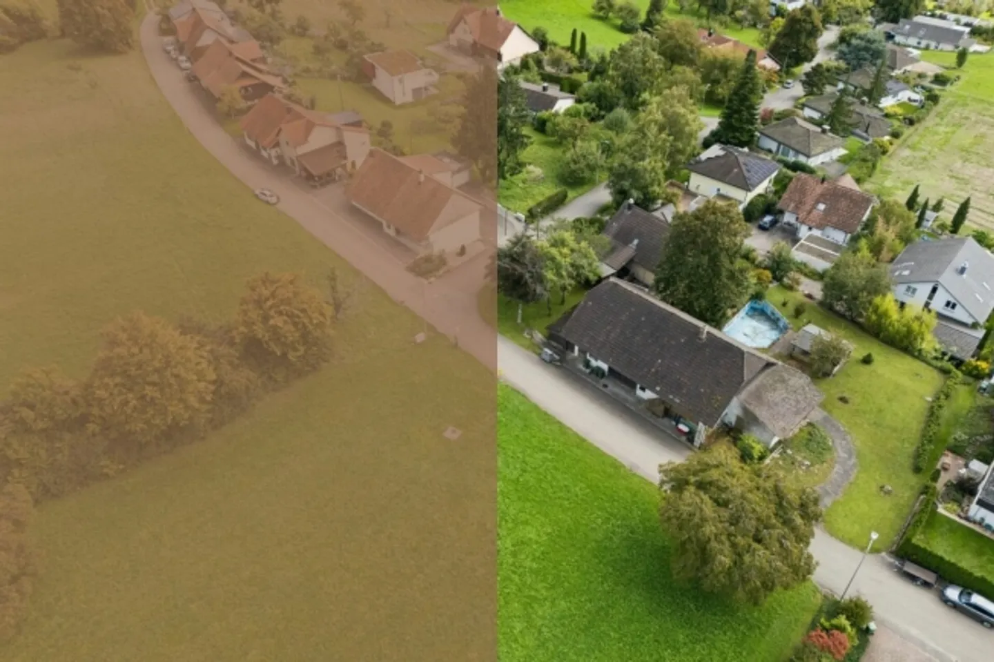 Building land with old property in Bettlach with versatile usage possibilities - Photo 1 of 12