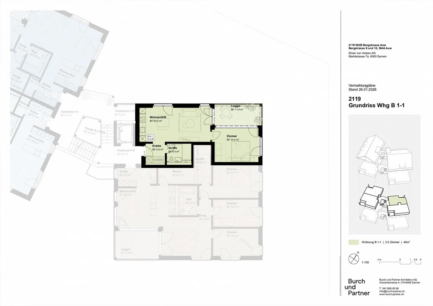 Stilvolle Wohnungen in Auw - Foto 7 von 7