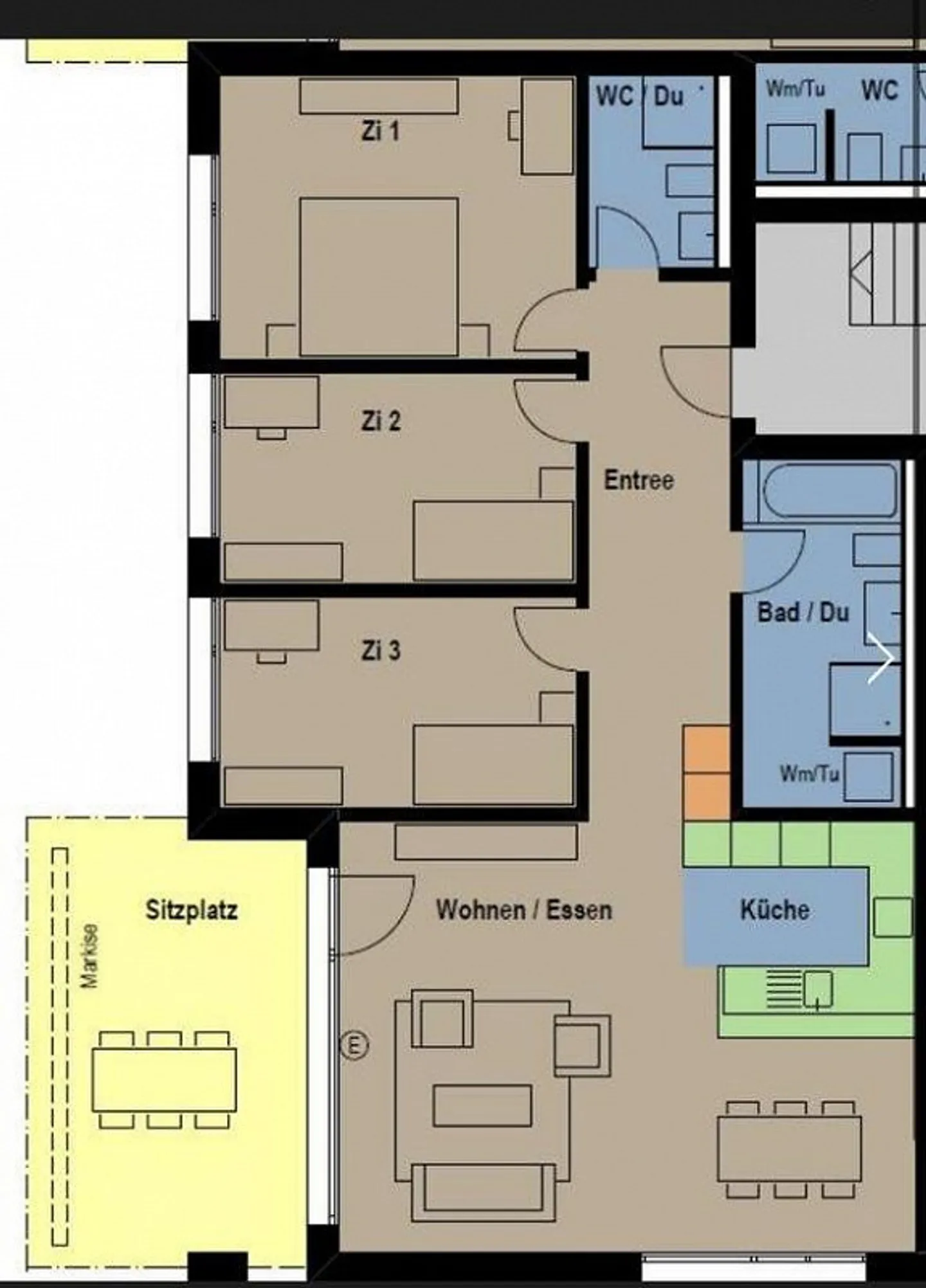 Moderne 4.5-Zimmerwohnung in Tann - Foto 10 von 10