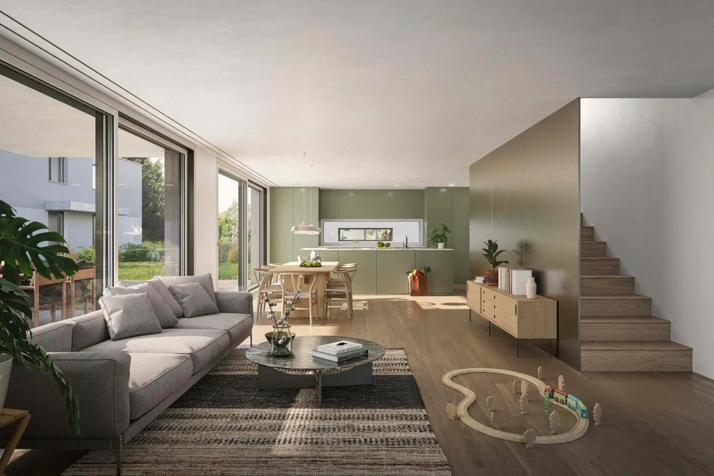 LAST two units: Your new home: Modern 5.5 room semi-detached house in a quiet neighborhood - Photo 7 of 11