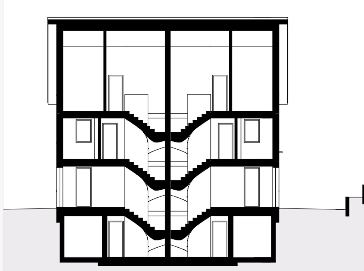 Duplex moderno al confine del bosco - Foto 11 di 12
