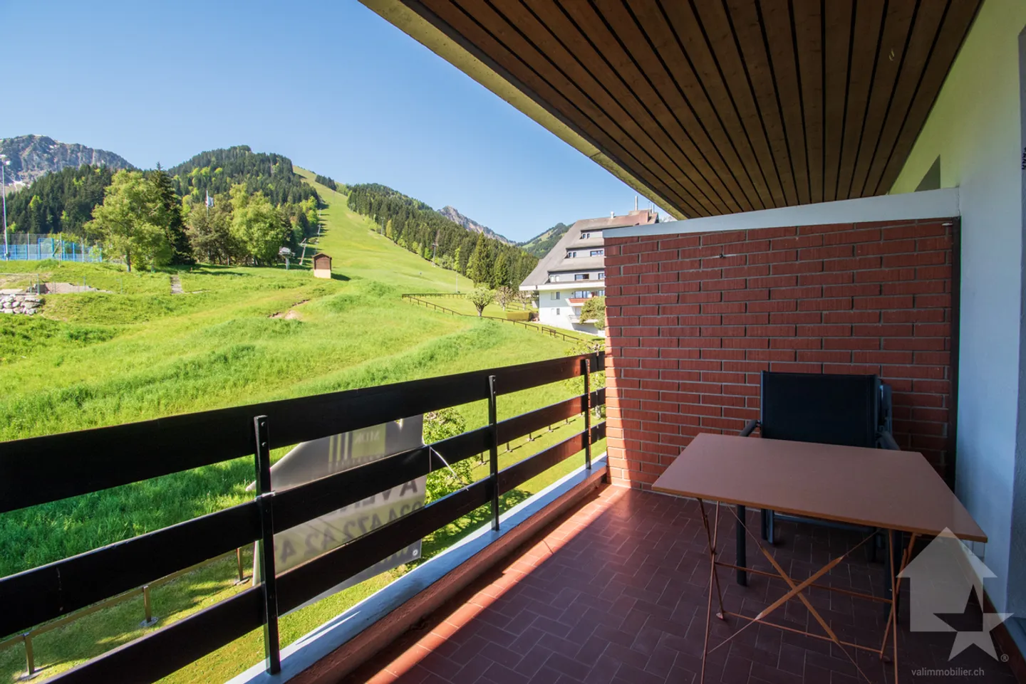 Torgon, renoviertes Studio mit Balkon - Foto 13 von 17