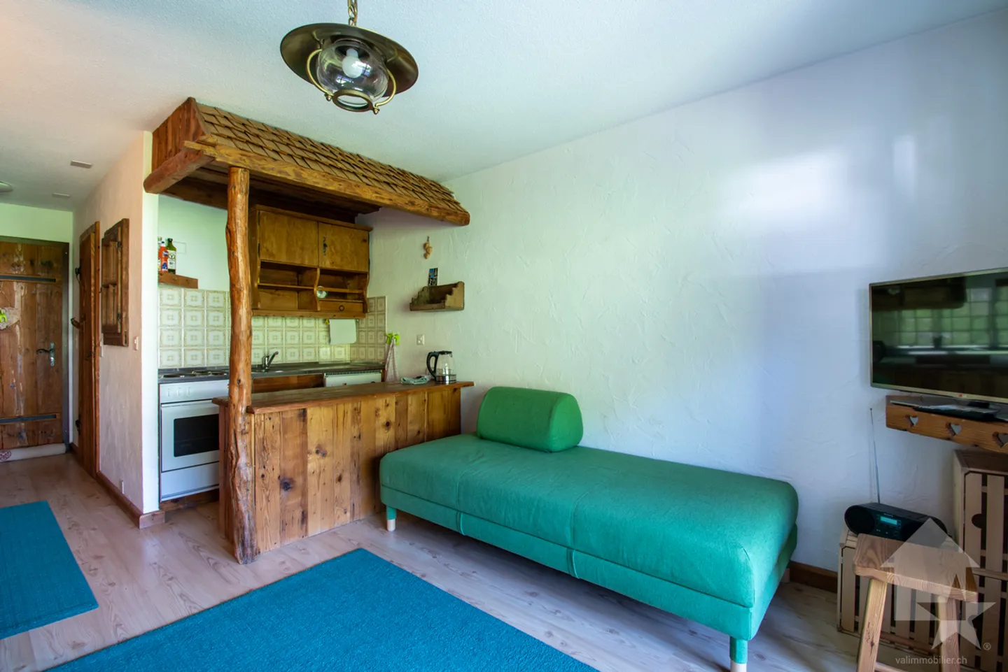 Torgon, renoviertes Studio mit Balkon - Foto 6 von 17