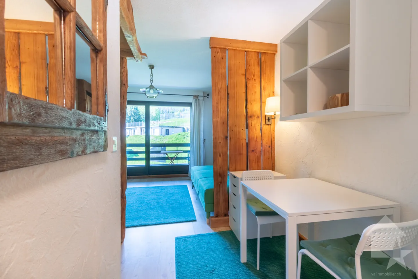 Torgon, renoviertes Studio mit Balkon - Foto 7 von 17