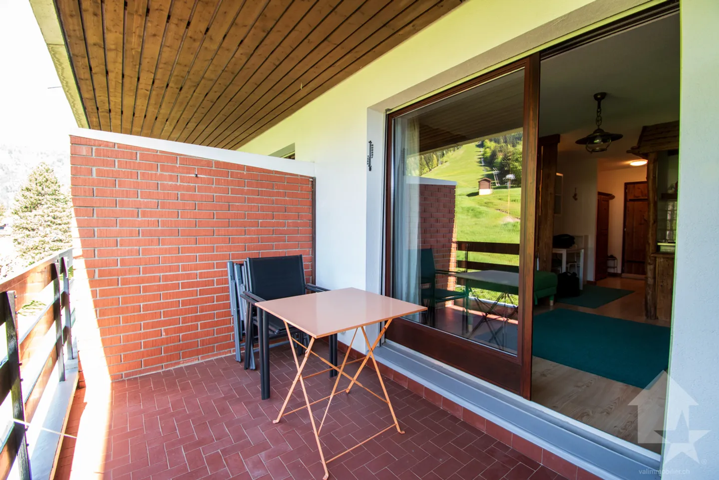 Torgon, renoviertes Studio mit Balkon - Foto 12 von 17