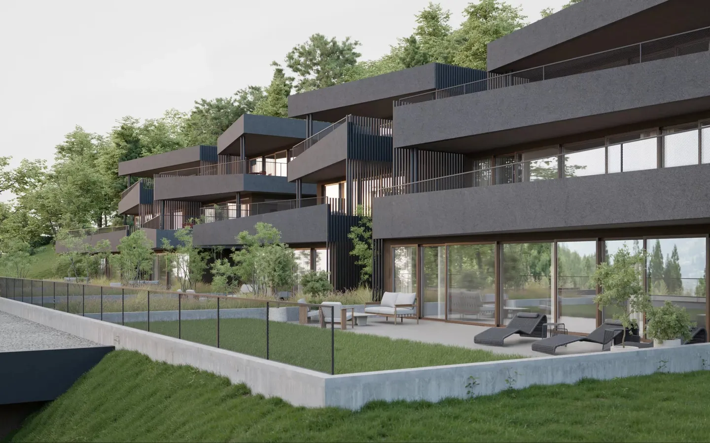 Savièse 16 appartements et une villa avec vue panoramique, au cœur d'une résidence écologique de haut standing - Photo 4 sur 32