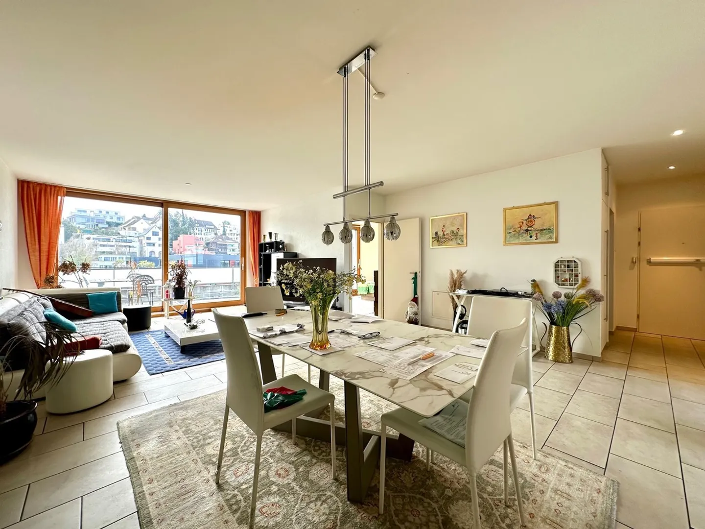 Appartement en attique moderne avec deux terrasses et belle vue - Photo 5 sur 14