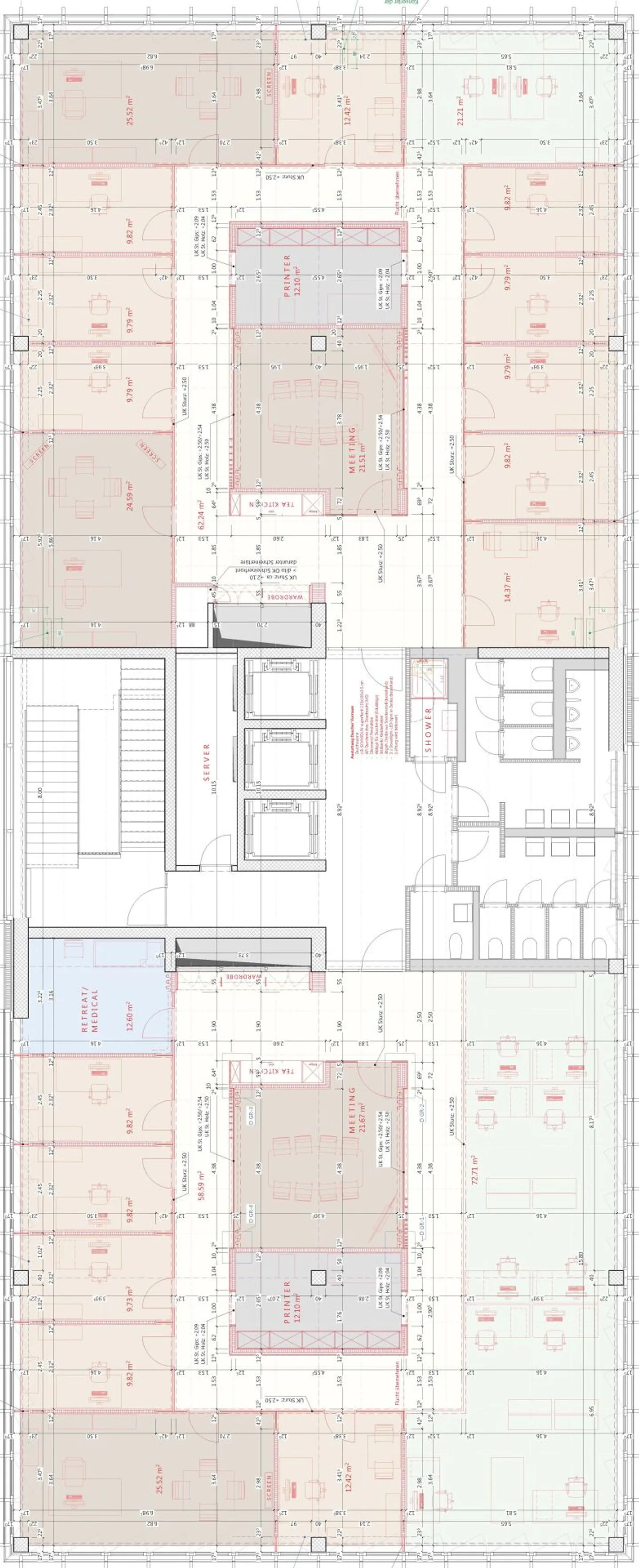 Votre siège social dans le bâtiment commercial représentatif et unique Seedamm-Center - Photo 10 sur 11