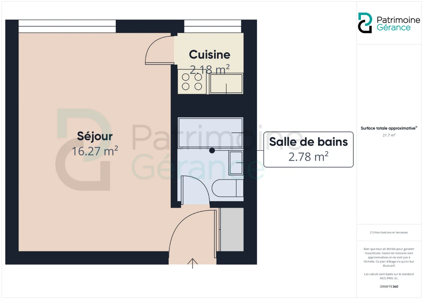 1.5 Room Apartment - Photo 3 of 3